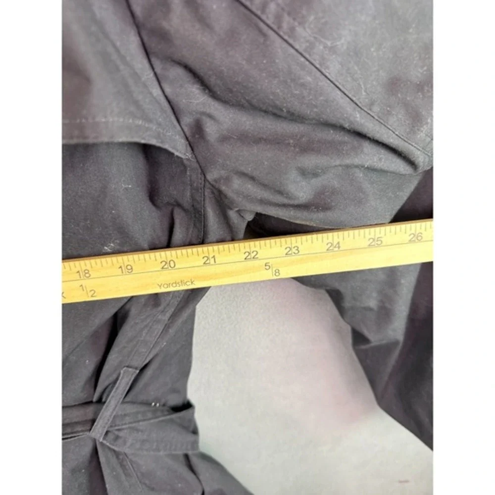 DSCP Garrison Collection Military Trench Coat All-Weather Lined Black 44S Belted